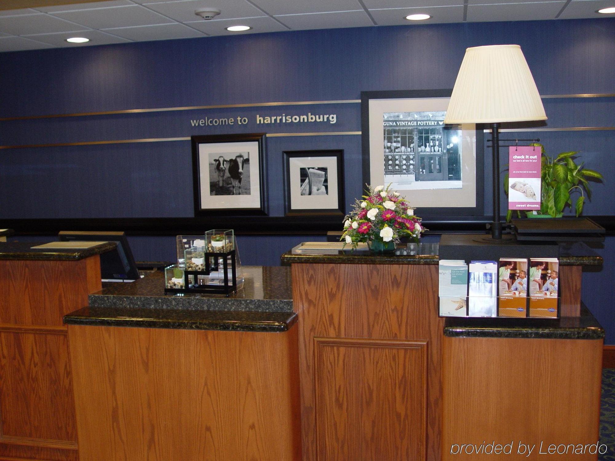 Hampton Inn Harrisonburg South Interior foto